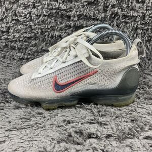 Nike Air VaporMax Flyknit White Thunder Blue 2021 Size 6